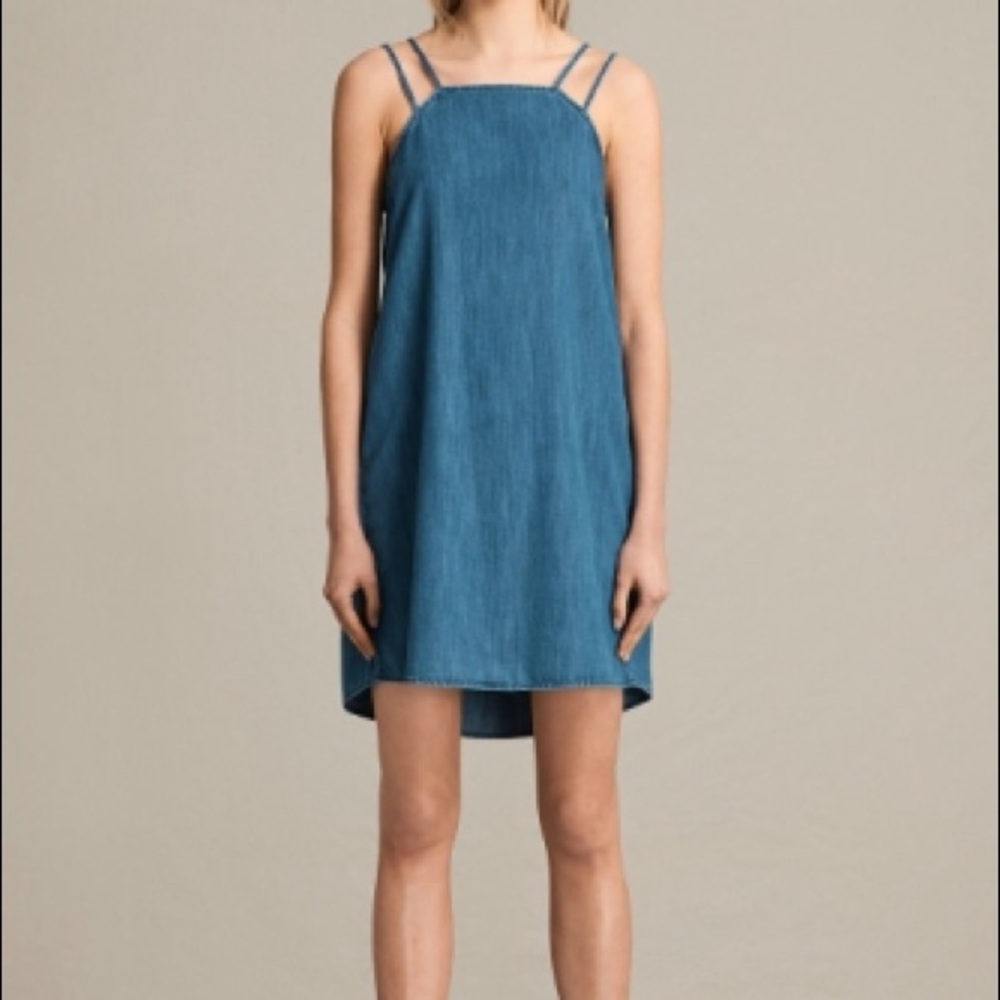 ALLSAINTS denim dress
